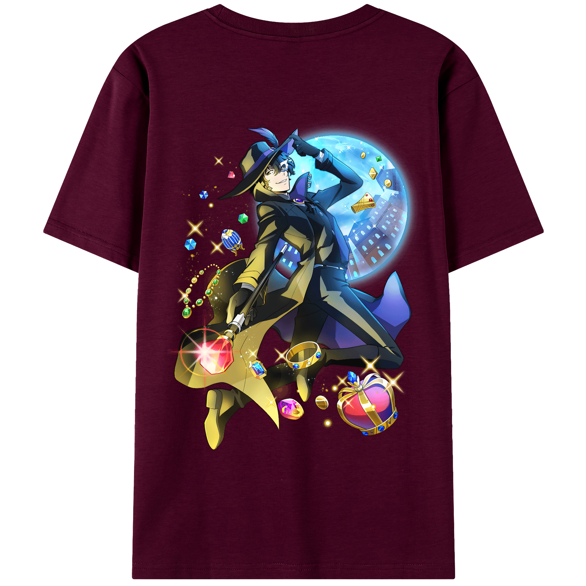 （画像用） 文豪ストレイドッグス Bungo Stray Dogs レディース半袖Tシャツ(バックプリント)